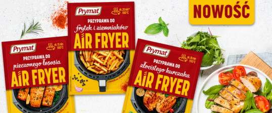 Przyprawy i panierki do air fryera – pierwsza tak kompleksowa oferta na rynku